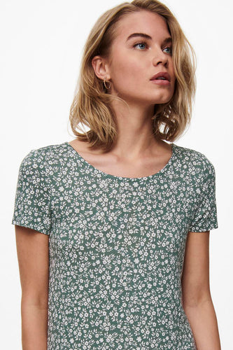 Kleedje met korte mouwen - groen - ONLY®