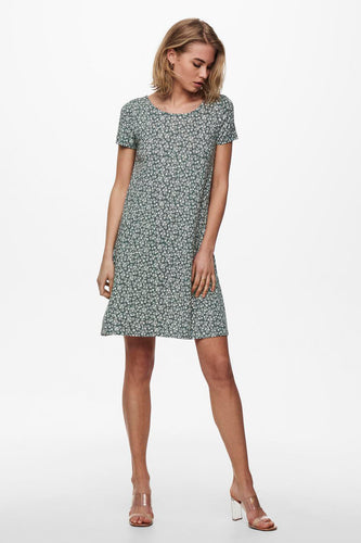 Kleedje met korte mouwen - groen - ONLY®