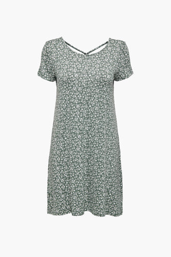 Kleedje met korte mouwen - groen - ONLY®