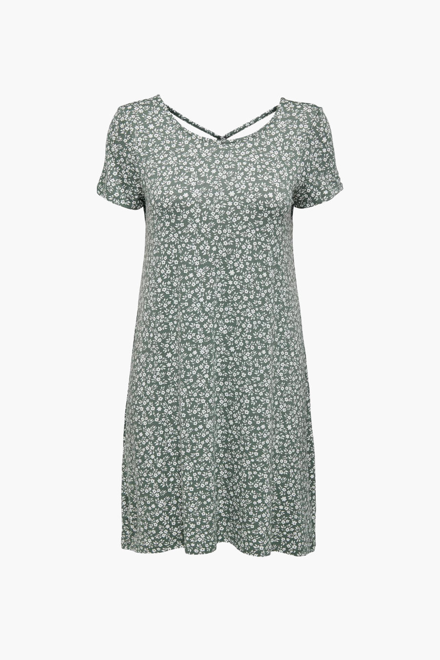 Kleedje met korte mouwen - groen - ONLY®