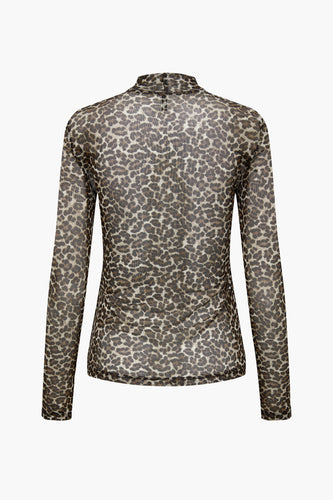 Pull col roulé brun - ONLY® - ONLY®