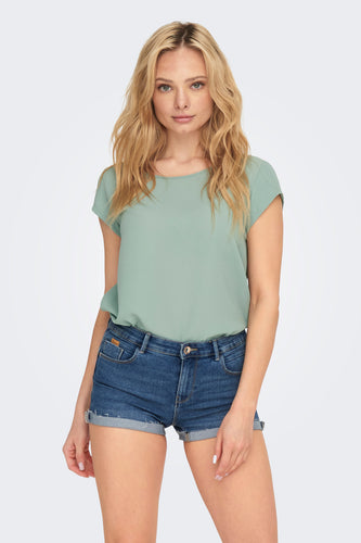 Blouse à manches courtes - vert - ONLY®