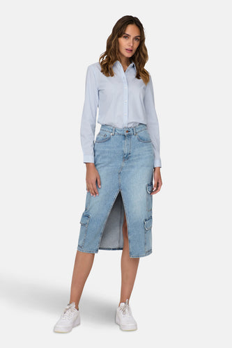 Chemise à manches longues - bleu - JDY - 7