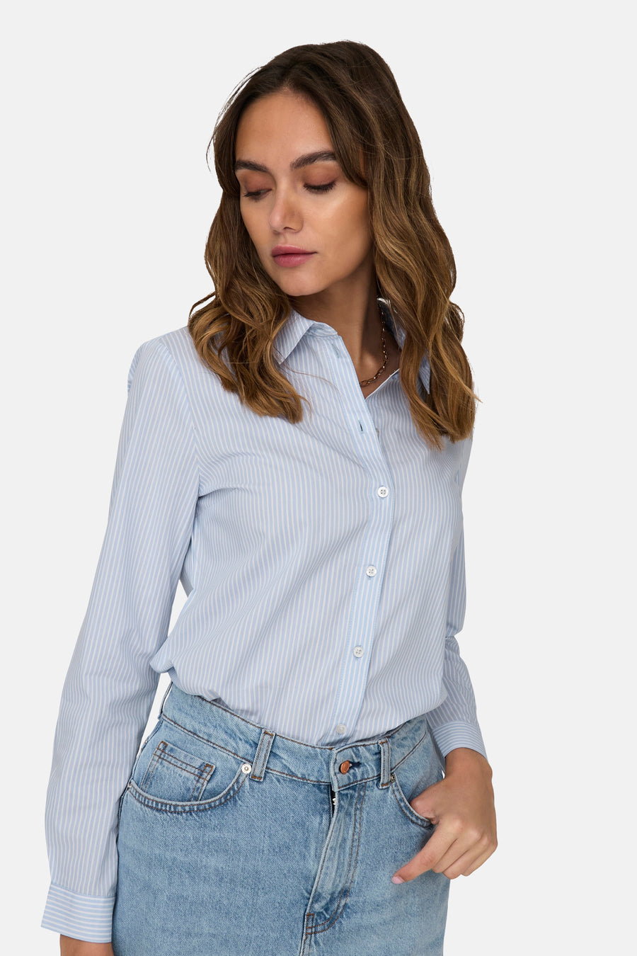 Chemise à manches longues - bleu - JDY - 5