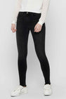 BLUSH SKINNY - black denim