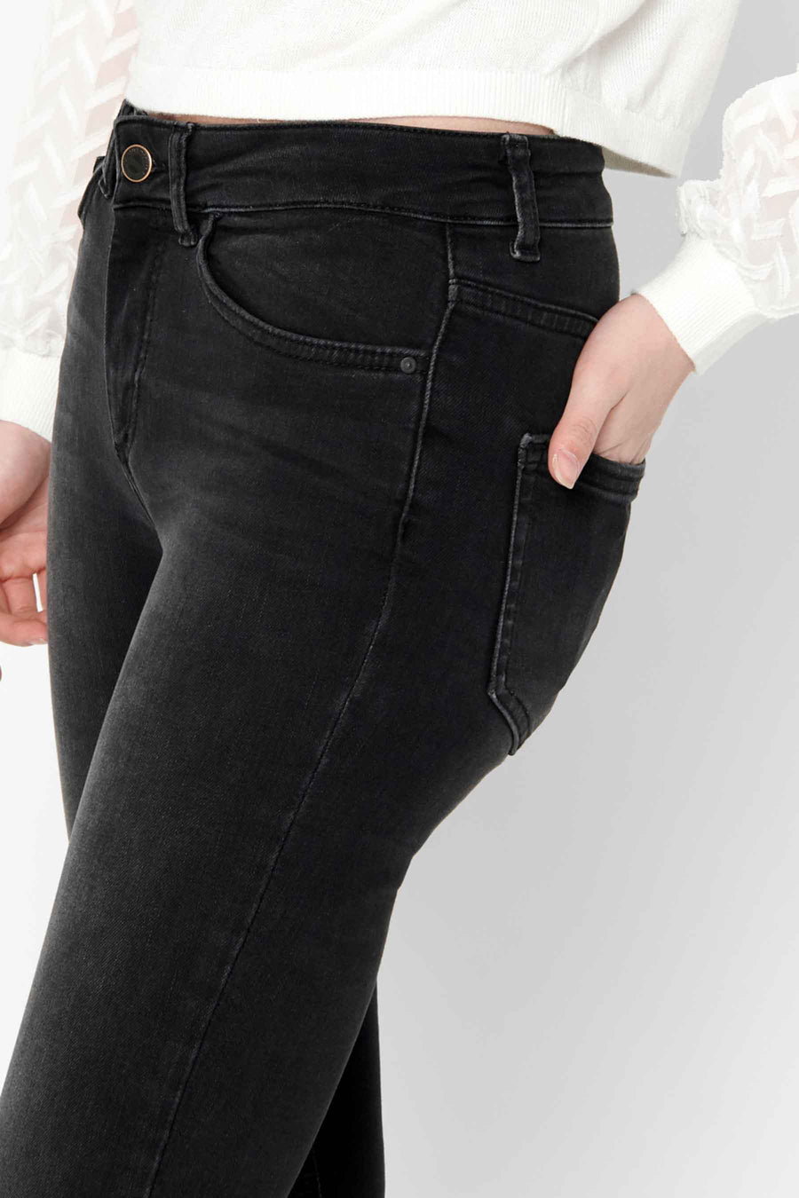 BLUSH SKINNY - black denim - ONLY®