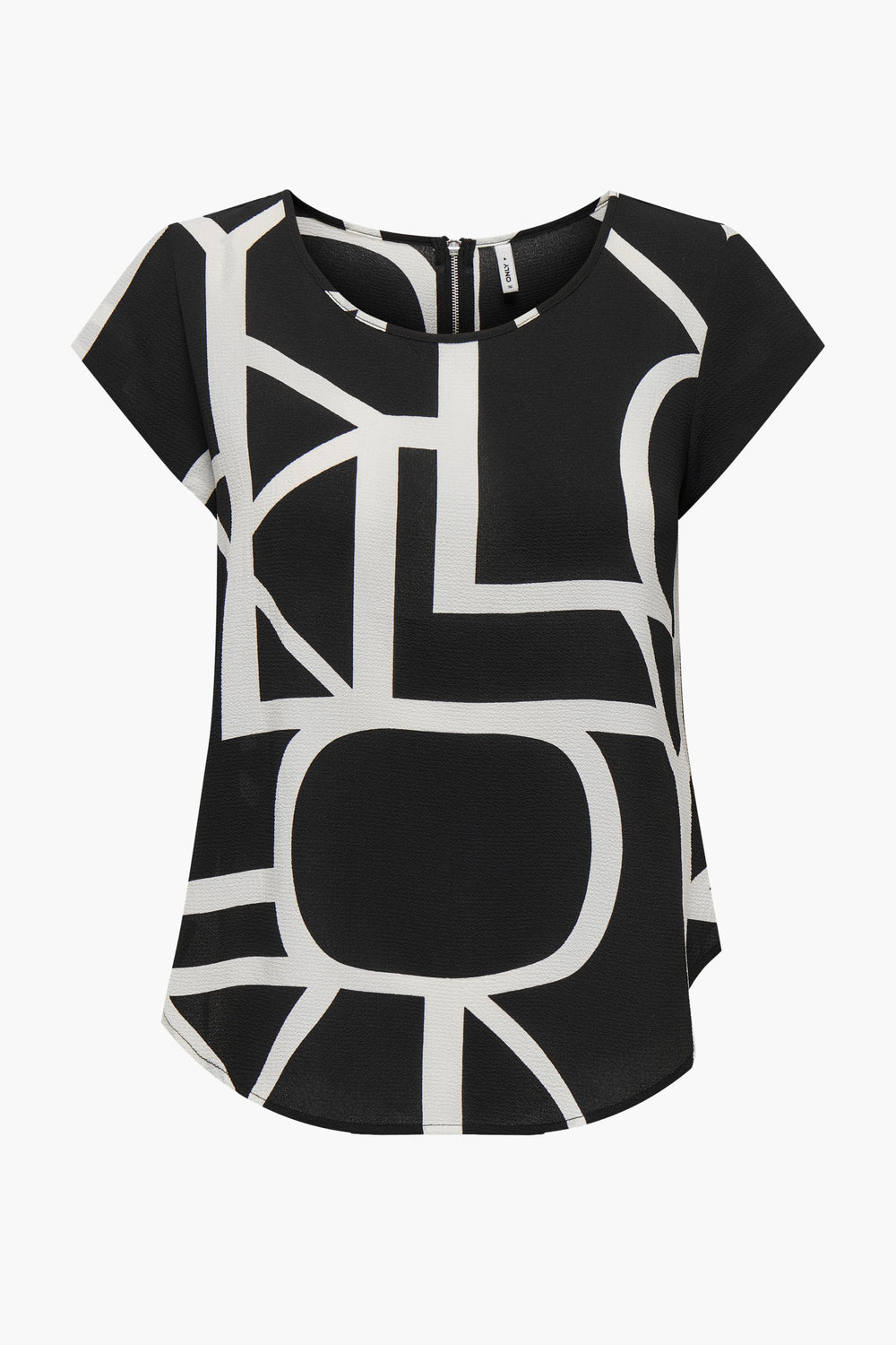 Blouse (korte mouwen) Zwart - ONLY®