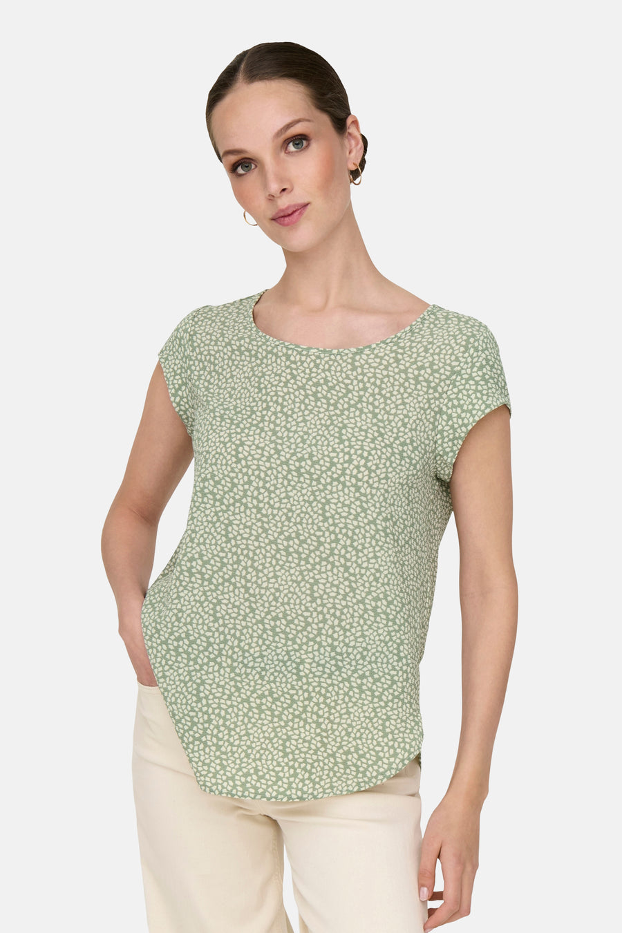 Blouse (korte mouwen) groen - ONLY® - ONLY®