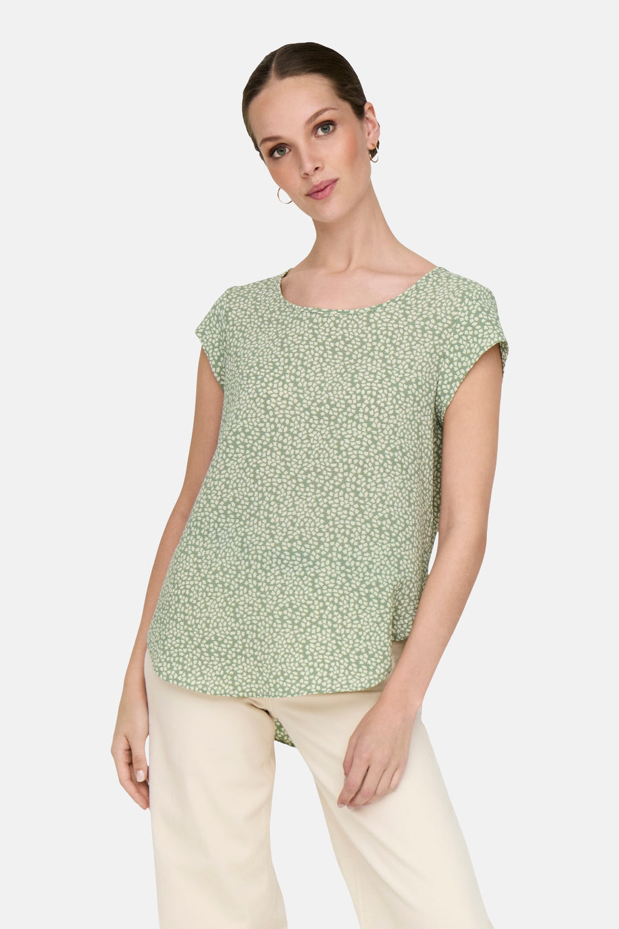 Blouse (korte mouwen) groen - ONLY® - ONLY®