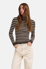 Pull col roulé brun - ONLY®