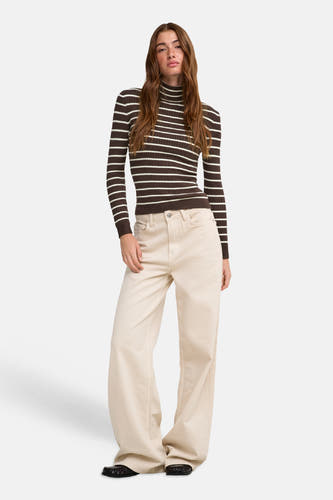 Pull col roulé brun - ONLY®