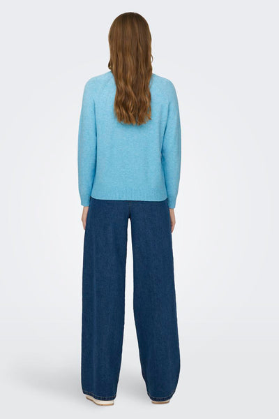Trui met ronde hals Blauw - ONLY®