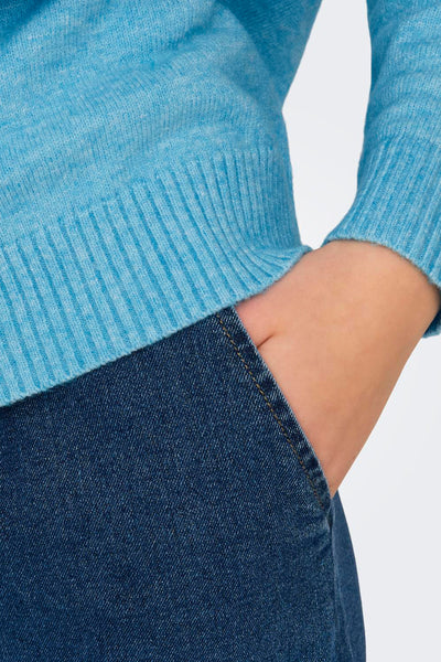 Trui met ronde hals Blauw - ONLY®