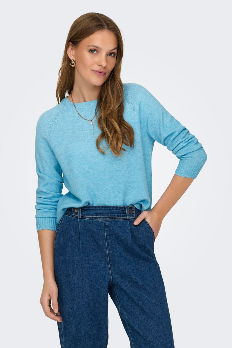 Pull col O Bleu - ONLY®