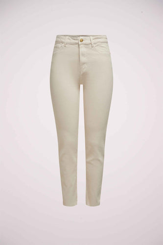 Pantalon color&eacute; - beige - ONLY®