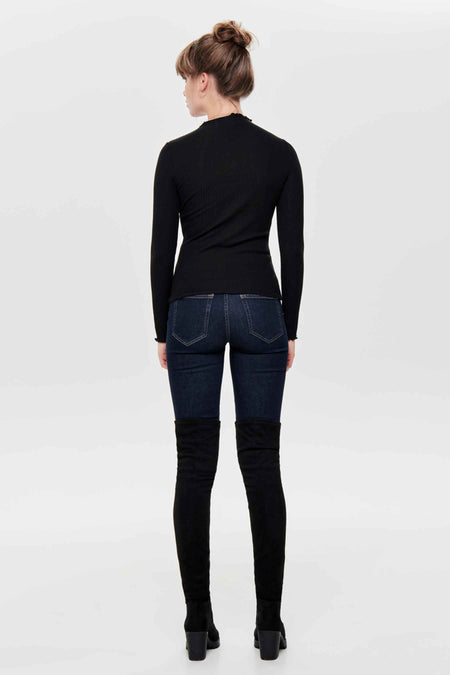 ONLEMMA L/S HIGH NECK TOP NOOS JRS