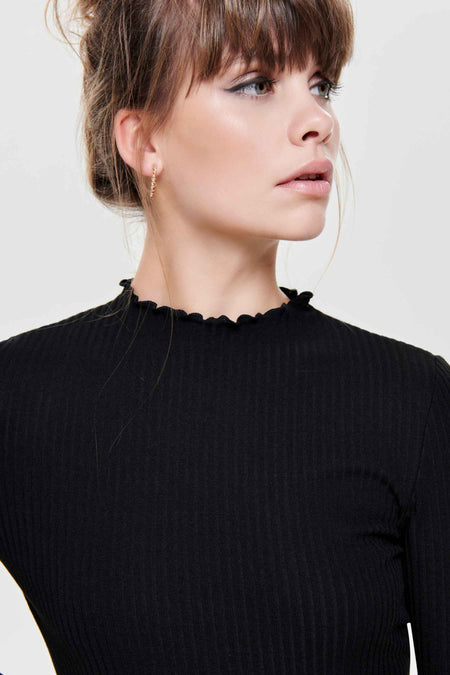 ONLEMMA L/S HIGH NECK TOP NOOS JRS