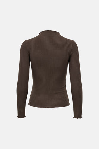 Pull col O brun - ONLY®