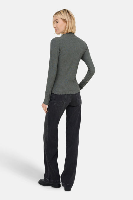 ONLEMMA L/S HIGH NECK TOP NOOS JRS