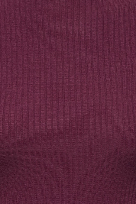 Pull O-hals - Bordeaux