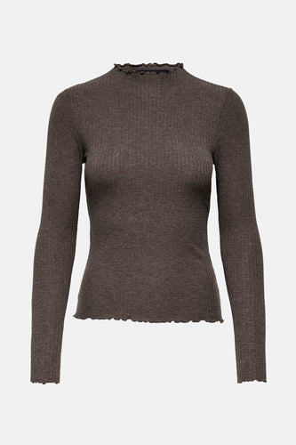 Pull met ronde hals - bruin - ONLY® - 7