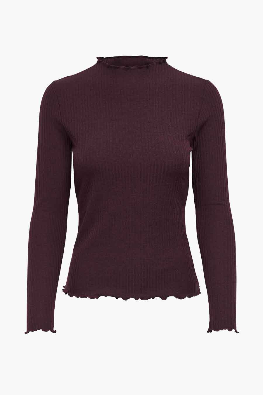 Pull met ronde hals - Bordeaux - ONLY®