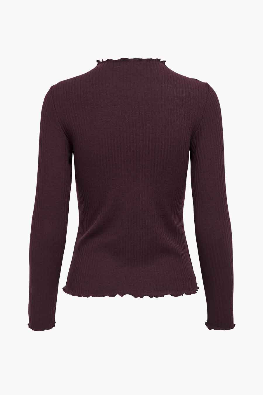 Pull met ronde hals - Bordeaux - ONLY®