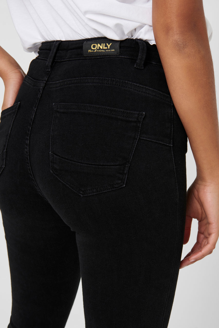 POWER PUSH UP - black denim - ONLY®