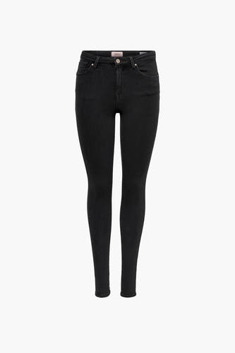 Jean skinny noir en denim de ONLY, uni et simple.