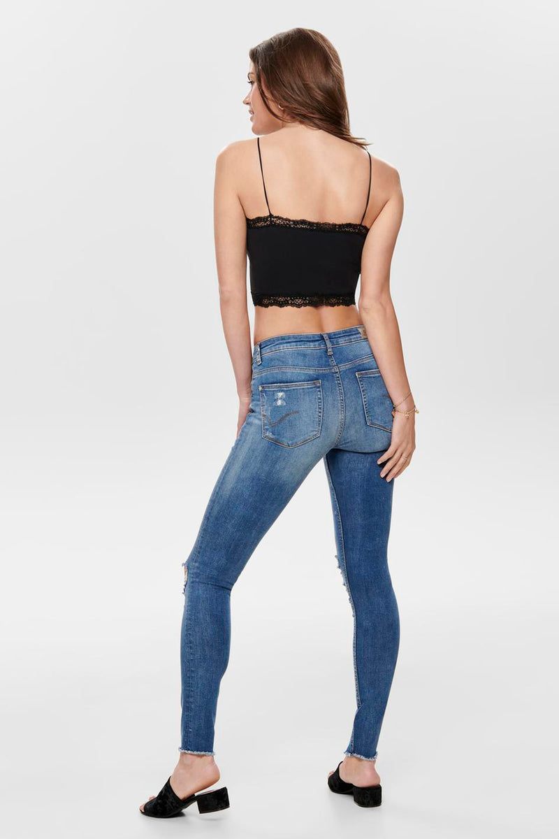 ONLVICKY  LACE SEAMLESS CROPPED TOP NOOS