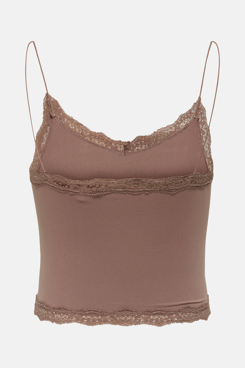 ONLVICKY  LACE SEAMLESS CROPPED TOP NOOS