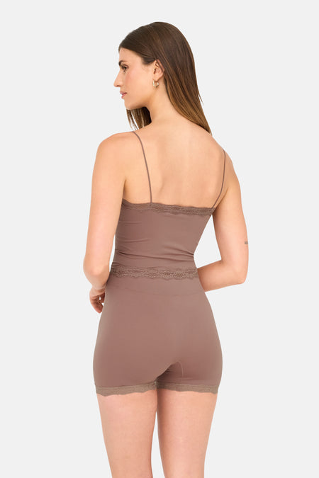ONLVICKY  LACE SEAMLESS CROPPED TOP NOOS