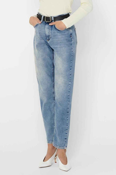 Mom Jeans Blauw - ONLY®
