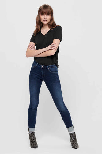 Skinny jeans - mid blue denim