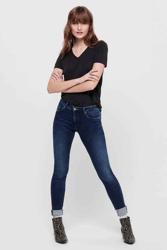 Skinny jeans - mid blue denim