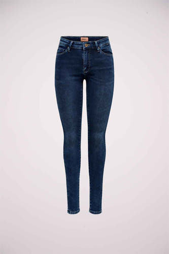 Skinny jeans - mid blue denim
