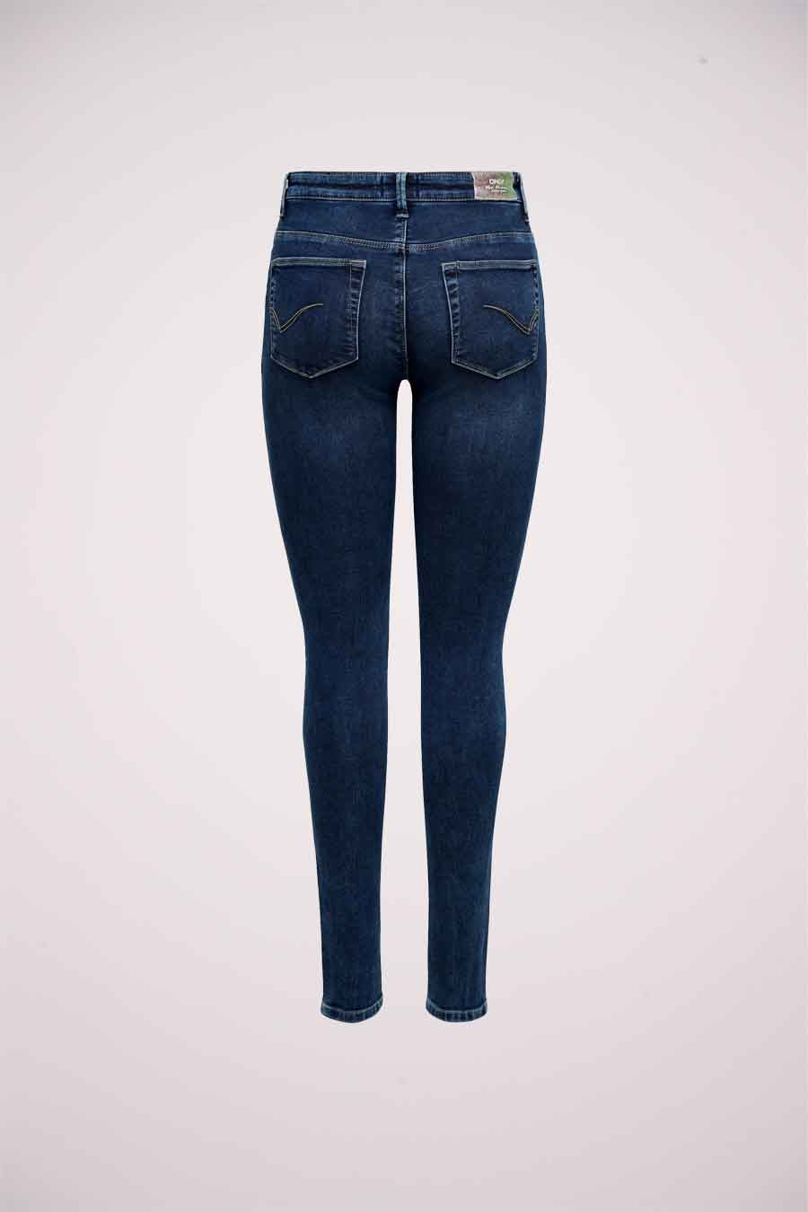 Skinny jeans - mid blue denim