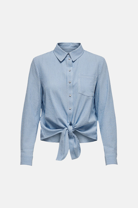 Hemd met lange mouwen - blauw