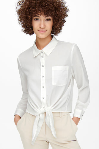 Chemise &agrave; manches longues - ecru - ONLY® - 14