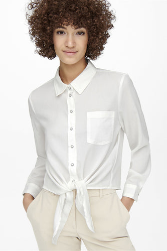 Chemise &agrave; manches longues - ecru - ONLY® - 14