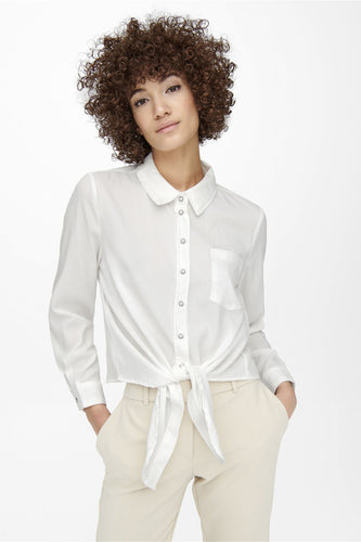 Chemise &agrave; manches longues - ecru - ONLY® - 14