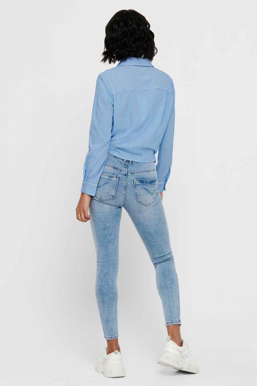 Chemise &agrave; manches longues - blanc - ONLY® - 3