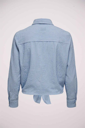 Chemise &agrave; manches longues - blanc - ONLY® - 7