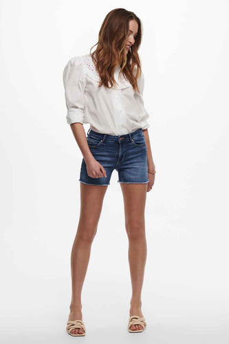 Short - dark blue denim