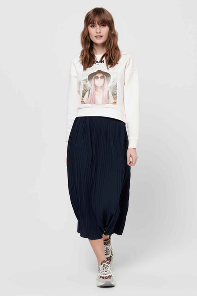 Sweater met ronde hals Wit - ONLY®