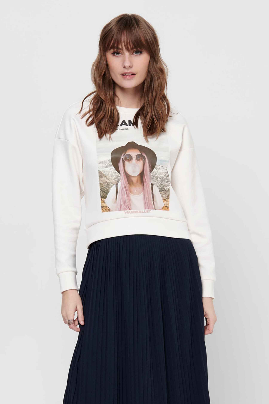 Sweat - blanc - ONLY®