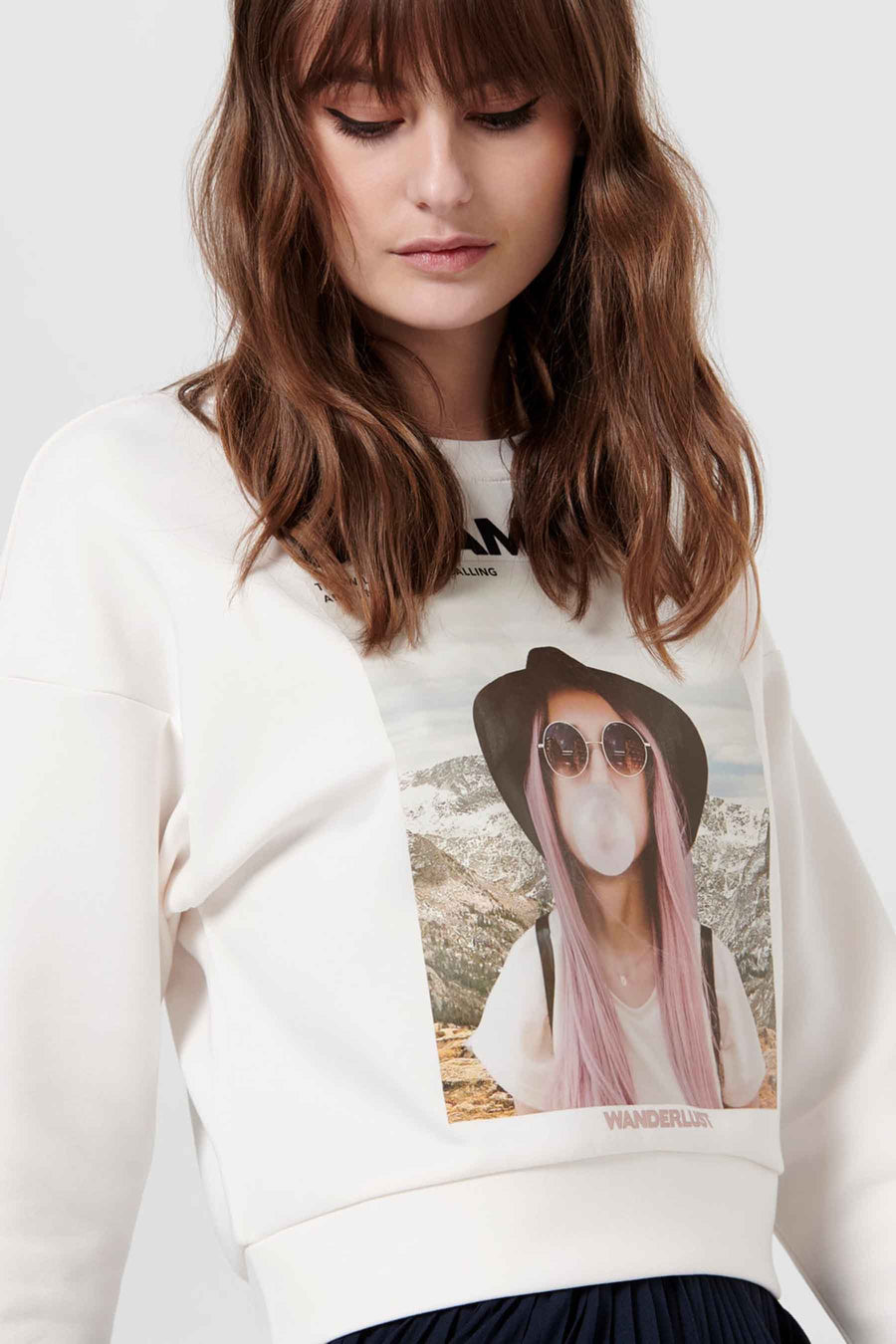 Sweater - wit