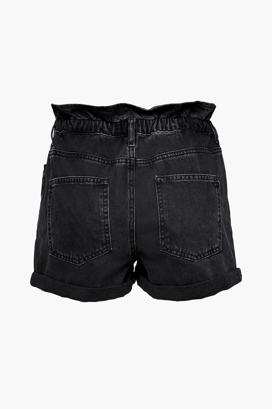 Short - black denim
