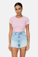 Top (korte mouwen) Roze - ONLY®