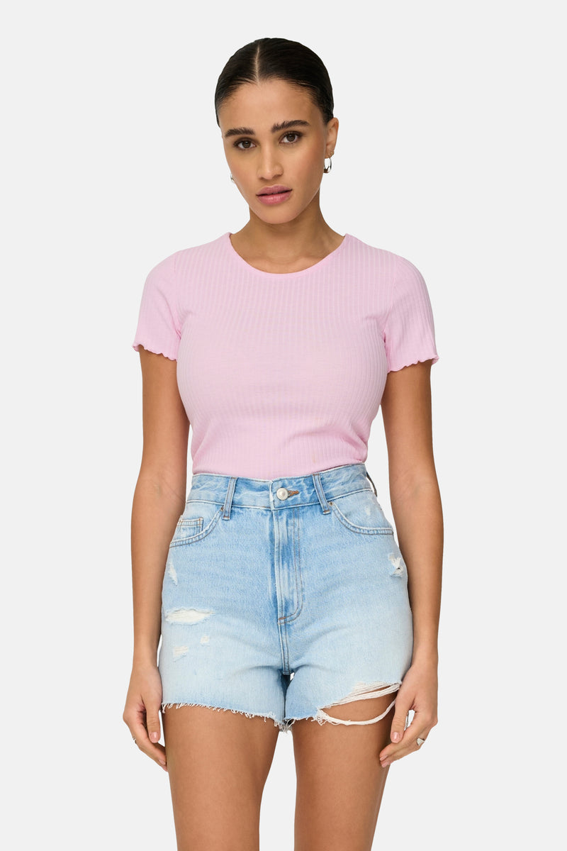 Top (korte mouwen) Roze - ONLY®